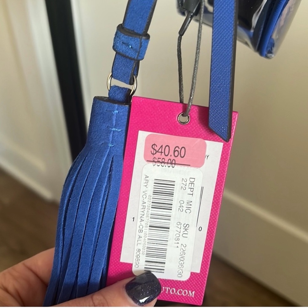 Vince Camuto Clear Crossbody Bag NWOT - Picture 4 of 4